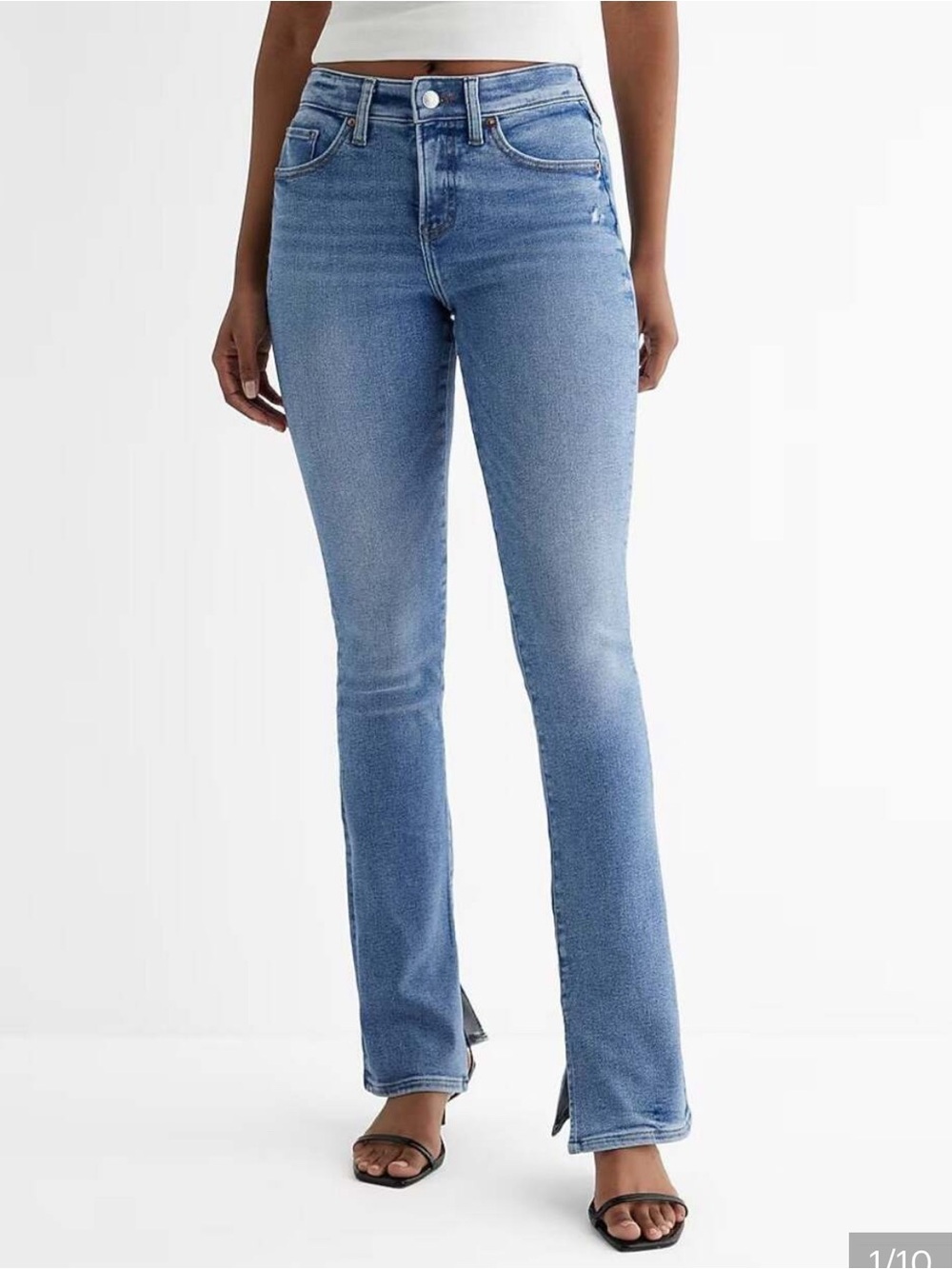 Express Skyscraper Flexx Mini flare jeans Size M